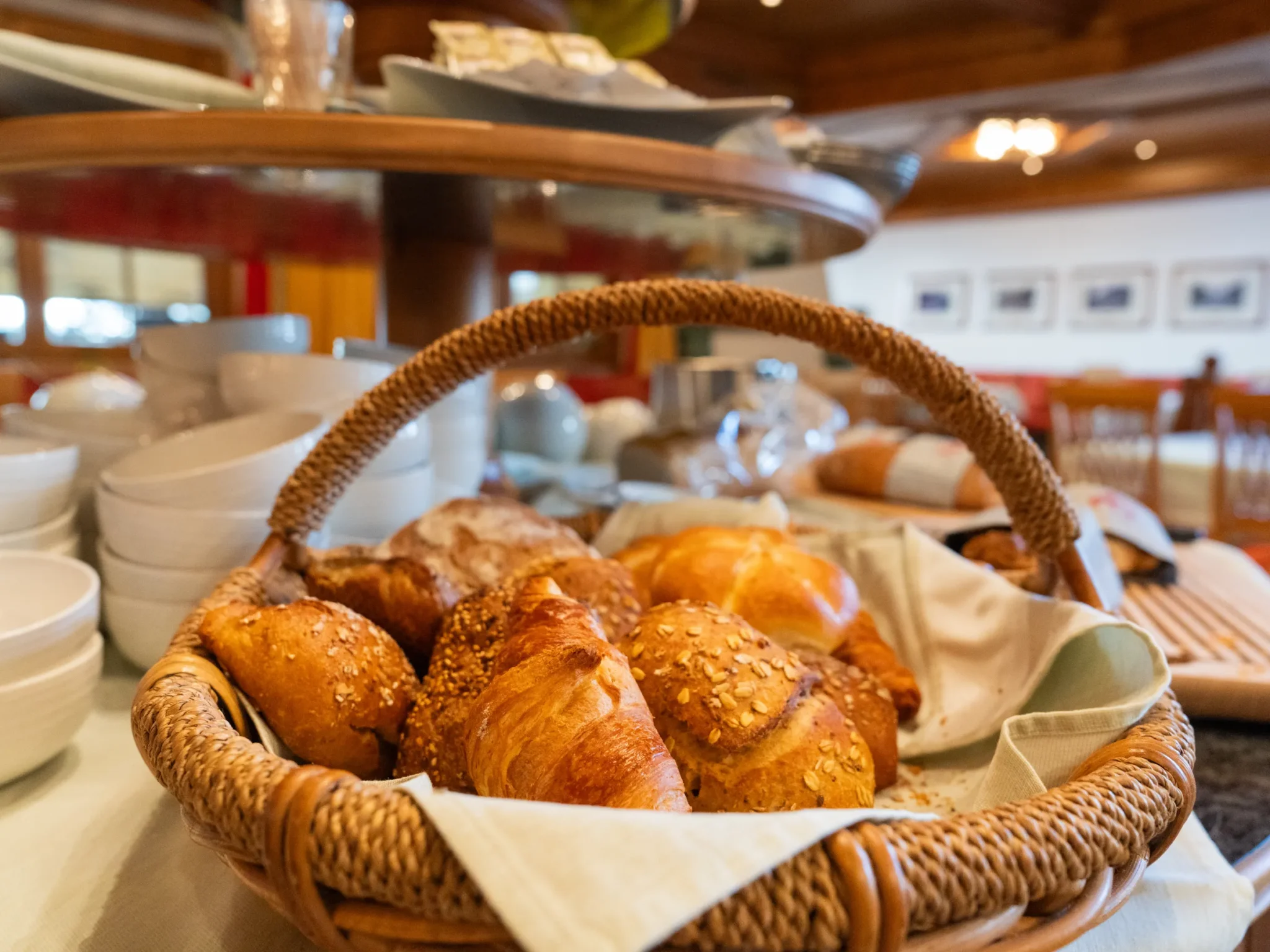 Frühstücksbuffet im Hotel Castel Ischgl